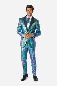 OppoSuits - FANCY FISH SET - Kostuum - blue Miniatuurafbeelding 1