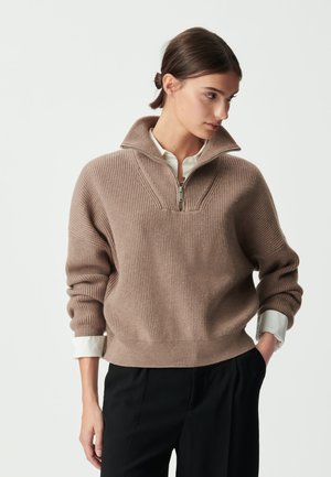 Pullover - beige foncé