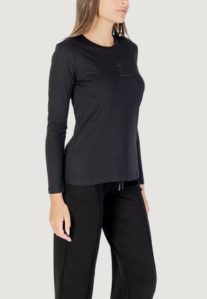 Maglietta a manica lunga - black