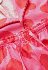 Next SET- REGULAR FIT - Nachtwäsche Set - red pink heart