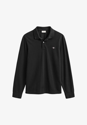 GANT, SHIELD RUGGER - Μπλούζα με μακριά μανίκια - black