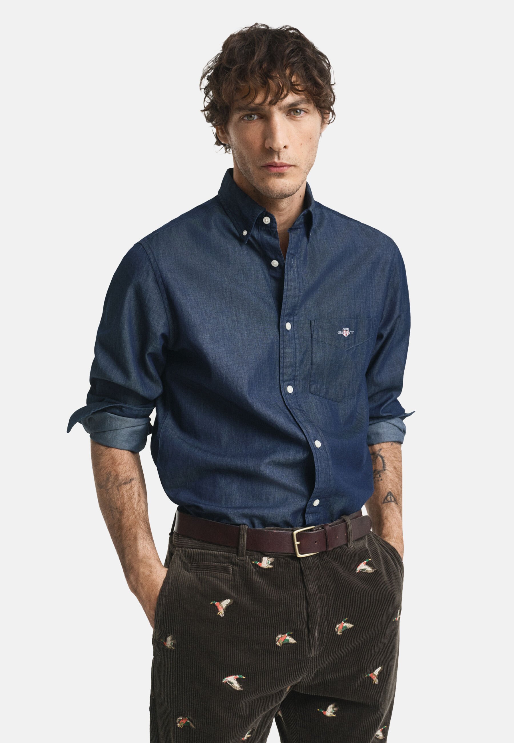 Ropa Gant Camisas El Corte Ingles GANT REGULAR FIT Camisa Dark