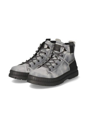 Šněrovací kotníkové boty - grey