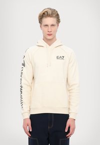 EA7 Emporio Armani FELPA - Melegítőfelső - whitecap/gray