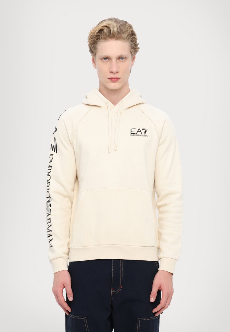 EA7 Emporio Armani FELPA - Melegítőfelső - whitecap/gray