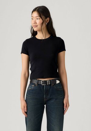 Levi's®, ESSENTIAL BABY TEE ANTHRACITE NIGHT - T-shirt imprimé - anthracite night blacks