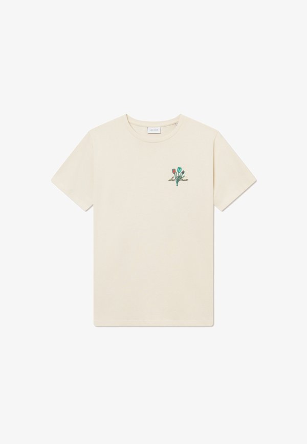 BRUNO CAFΓ - Print T-shirt - light ivory
