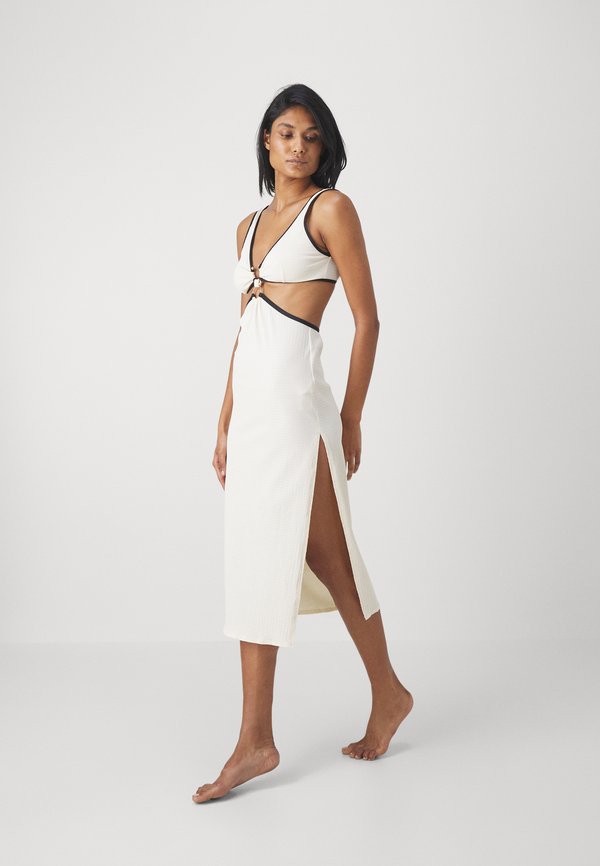 BEACH BOUND MIDI DRESS - Maxi dress - ecru4