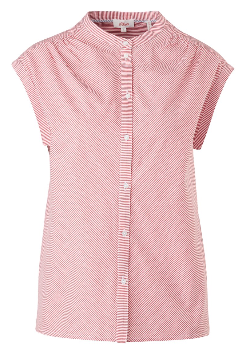 Damen T-Shirts | s.Oliver MIT STREIFENMUSTER Top true red stripes/rot - QF02131 Damen T-Shirts | s.Oliver MIT STREIFENMUSTER Top true red stripes/rot - QF02131