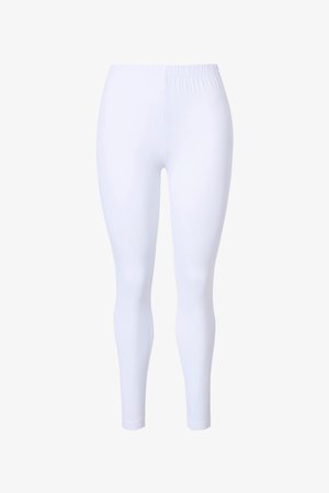 Ulla Popken, RUNDUM-GUMMIBUND - Leggings - snow white