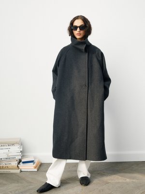 InWear Klassisk frakke - dark grey melange