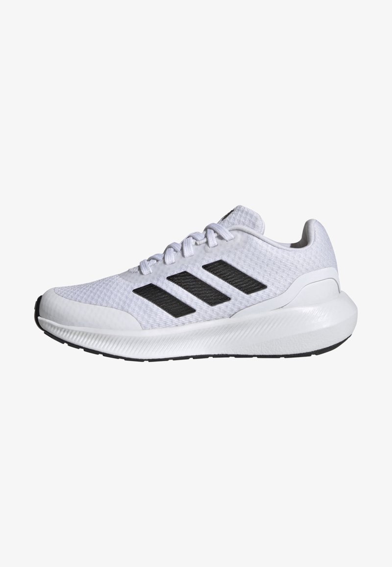 adidas Performance FALCON 3 LACE - Road running shoes - cloud white   core black   cloud white