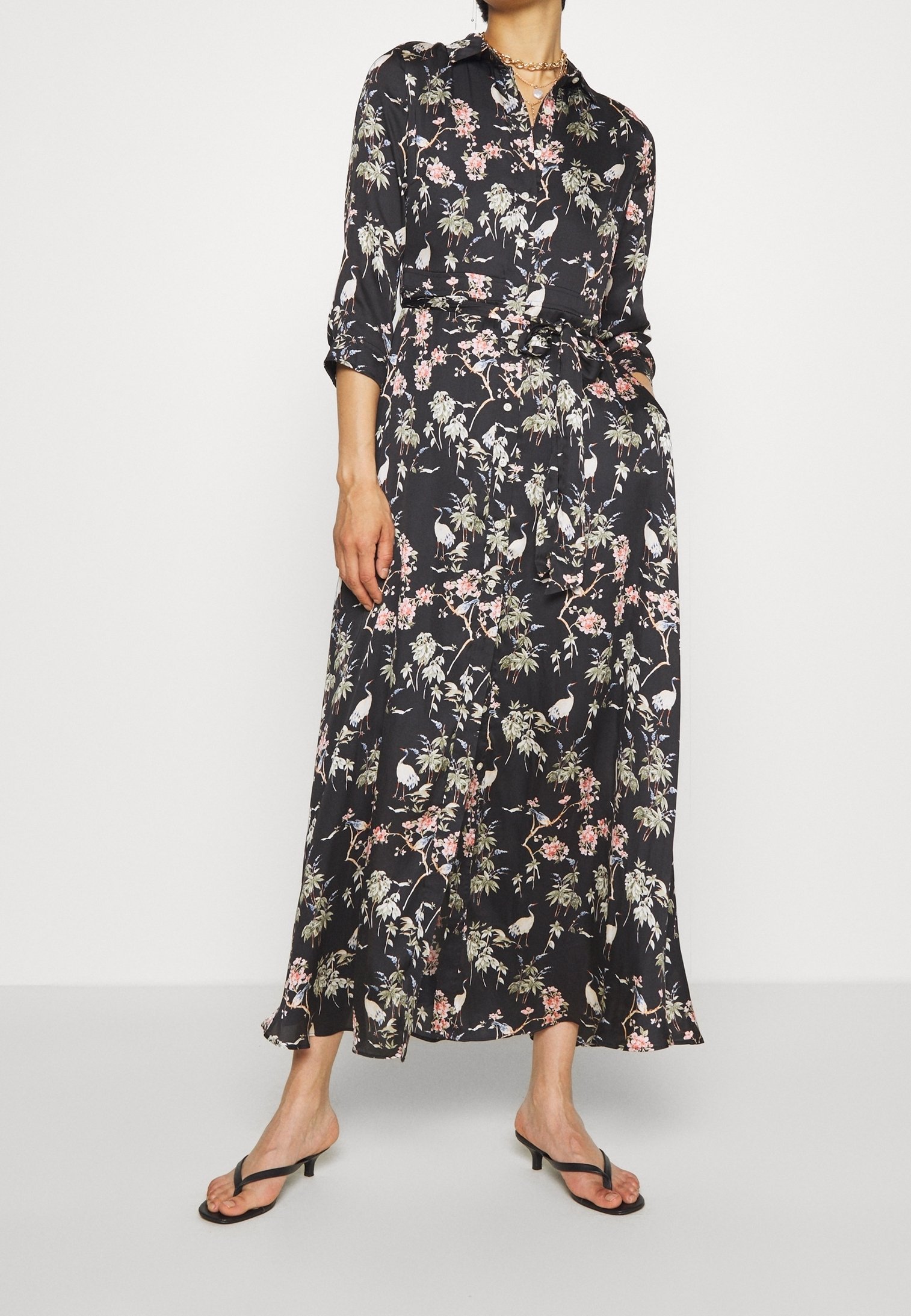 Banana Republic Maxi dress - black - (Pre-owned) - Zalando.ie