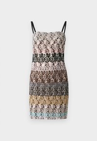 SLEEVELESS SHORT DRESS - Cocktailjurk - multi-coloured