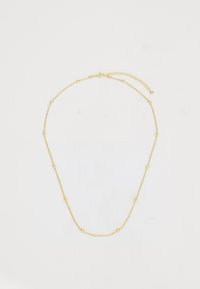 BEADED ROPE CHAIN NECKLACE - Verižica - gold-coloured