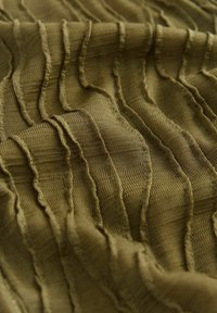 REGULAR FIT - TEXTURE LONG SLEEVE - Blouse - olive green