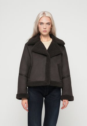 VMHARPER SHORT JACKET - Jachetă de iarnă - chocolate torte