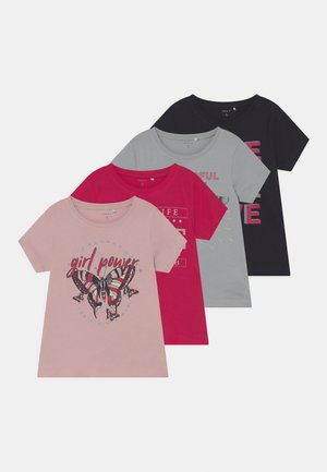 4 PACK - T-shirt z nadrukiem - dark navy