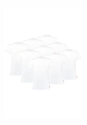 9-ER PACK RUND-AUSSCHNITT  - Unterhemd/-shirt - white