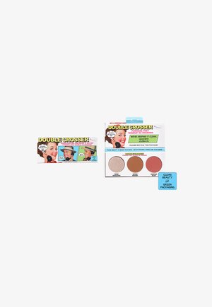 the Balm DOUBLE CROSSER - Terre e abbronzanti - highlighter, bronzer, blush