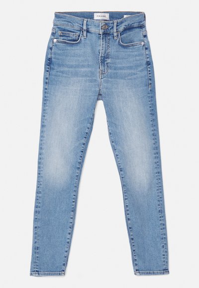 FRAME HIGH CROP - Aptempti džinsai - light-blue denim