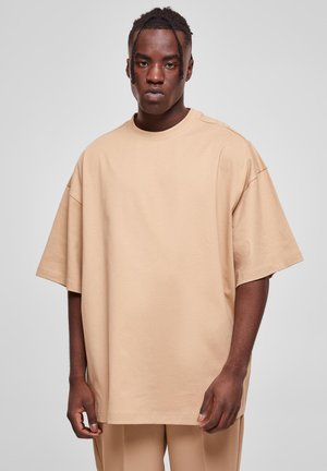 Urban Classics HUGE - Paprasti marškinėliai - unionbeige