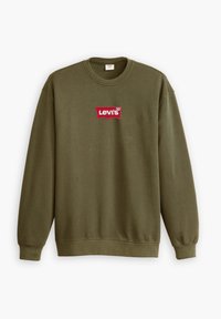 RELAXED GRAPHIC CREWNECK SWEATSHIRT - Sweatshirt - batwing badge olive night