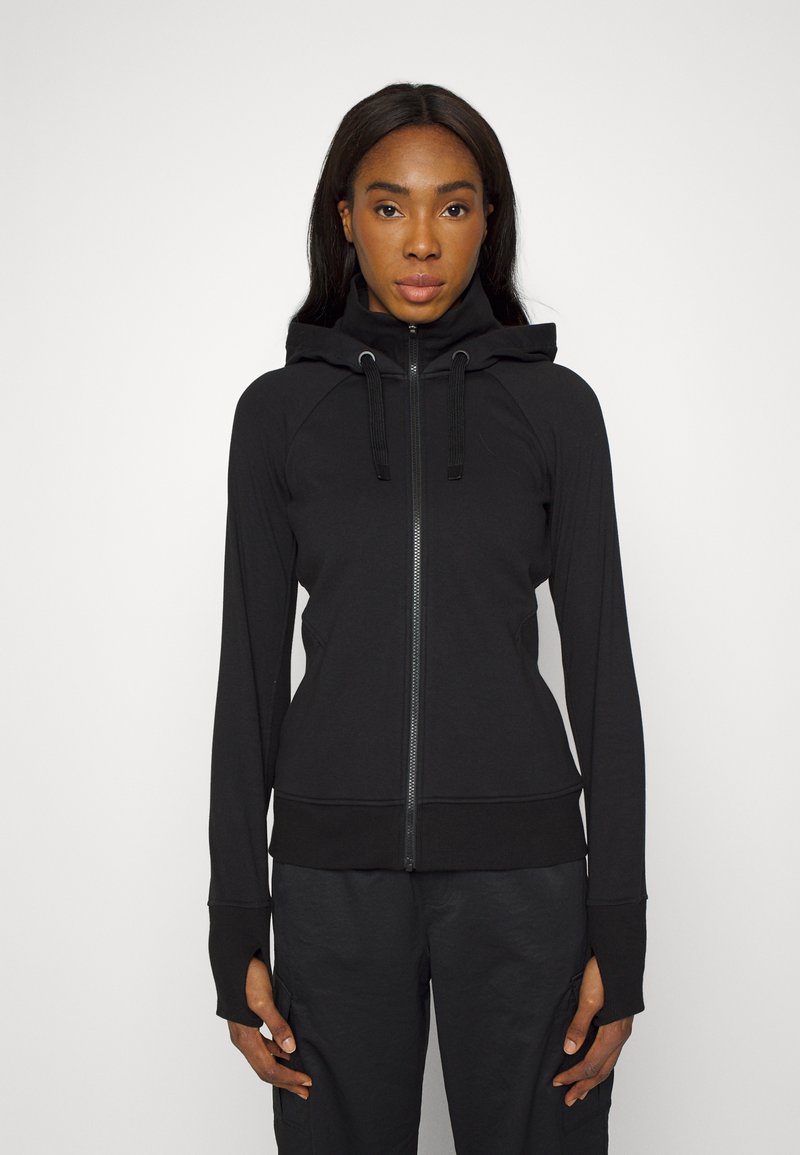 Athleta TRIUMPH HOODIE Felpa con zip black/cachi Zalando.it