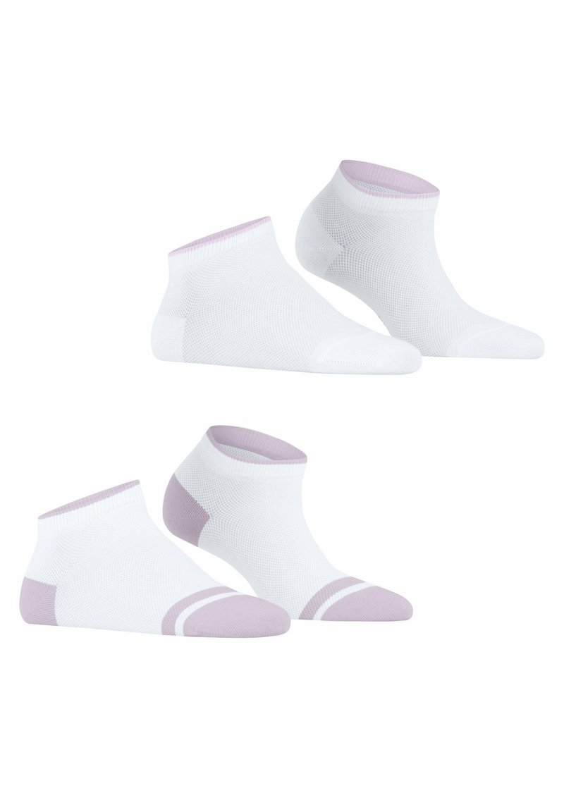 Pack De 2 Calcetines Cortos Para Mujer ESPRIT - Rayas De Colores, 70% Algodón, Talla 35-38 O 39-42, Ideales Para Deporte Y Diario