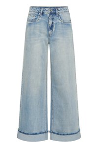 GZSARA WIDE  - Wide Leg - washed blue