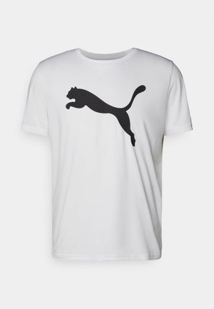Puma, TAD ESSENTIALS SOLID CAT TEE  - T-Shirt sport - white