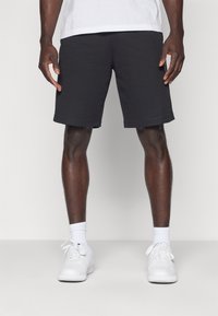 Champion ICONS LONG BERMUDA SHORTS SMALL LOGO - Spordišortsid - black