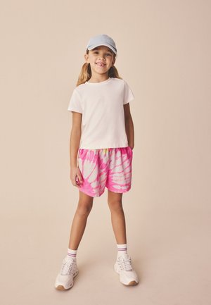 Next, Šortky - pink yellow tie dye