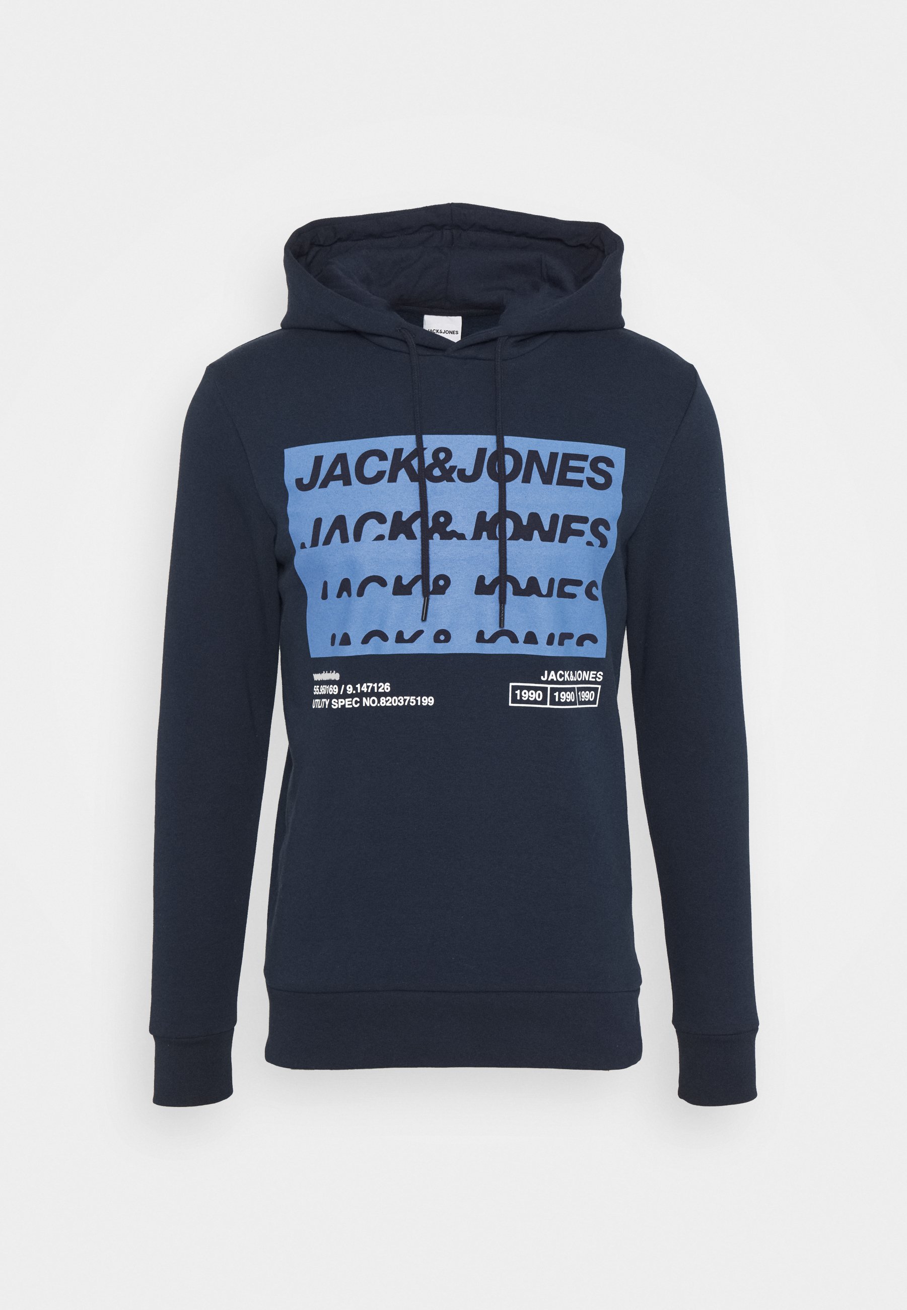 navy blue sweatshirt no hood