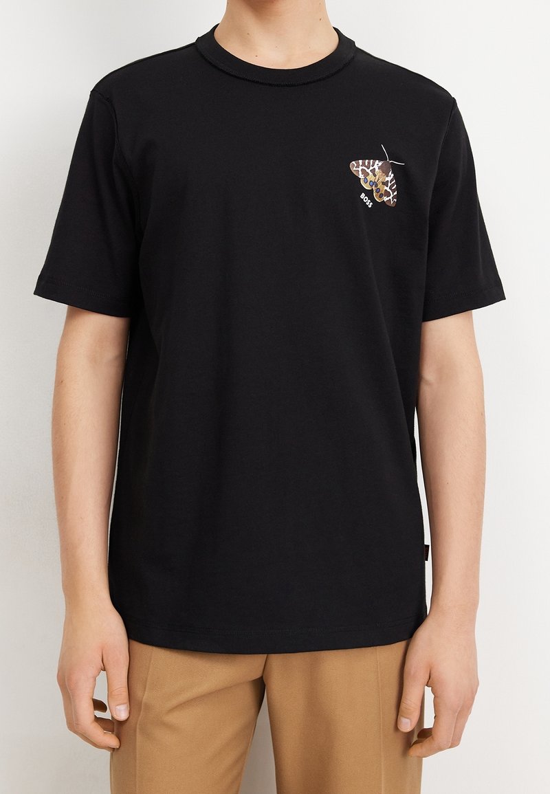 BOSS Triko s potiskem - black
