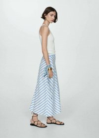 Mango MARINA - Maxi sukně - white