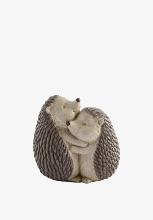 Next, HUGGING HEDGEHOGS AUTUMN ORNAMENT UNISEX - Decoration - brown cream