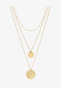 Selected, gold-coloured