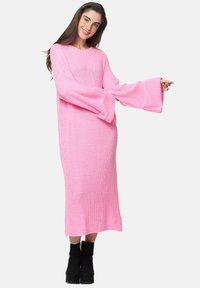 Elara Abito in maglia - rosa