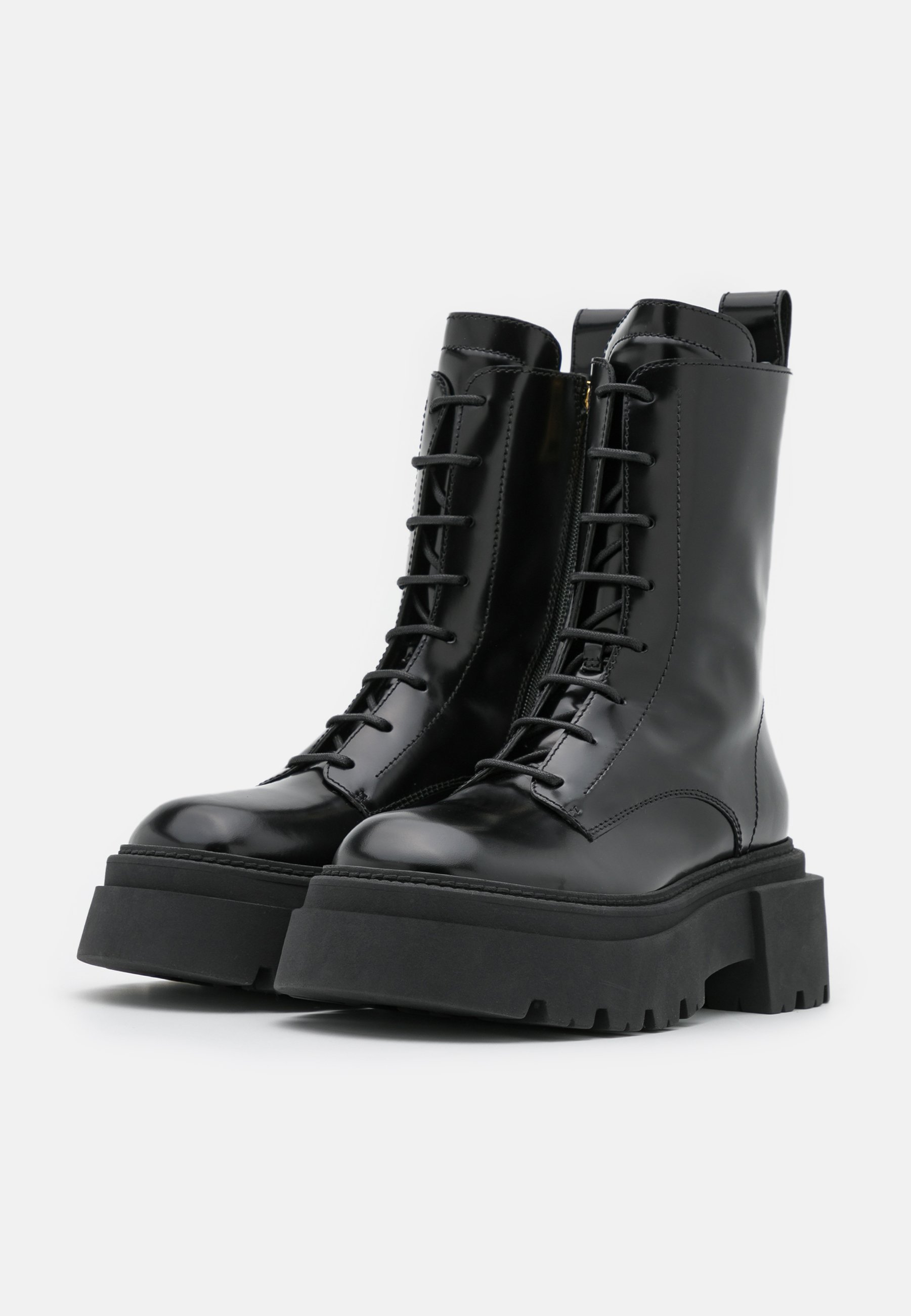 Sportmax OSCURI BOOT - Bottines à plateau - black/noir - ZALANDO.FR