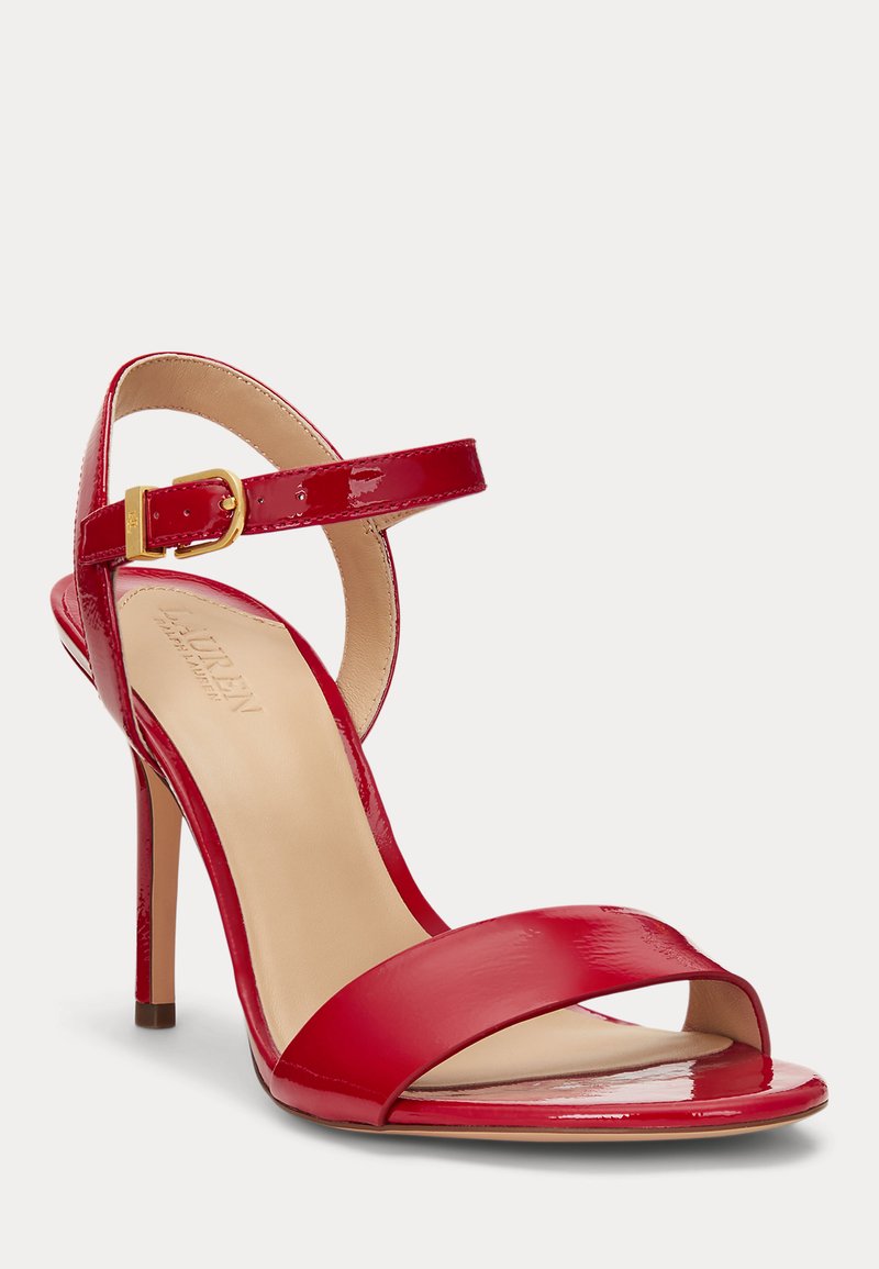 Escarpins En Cuir Lauren Ralph Lauren - Taille US 8.5 (B/M) - Marron - Slingbacks à Talon Haut - Neufs Sans Boîte