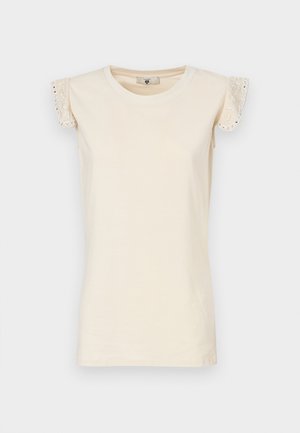 TWINSET Blūze - almond beige/dark almond beige