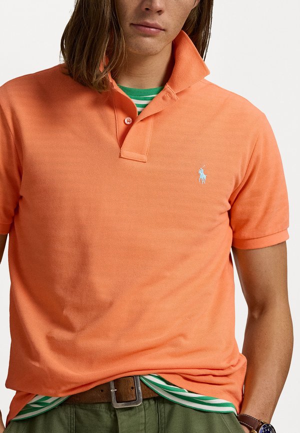 CUSTOM SLIM FIT MESH POLO SHIRT - Polo shirt - classic peach4