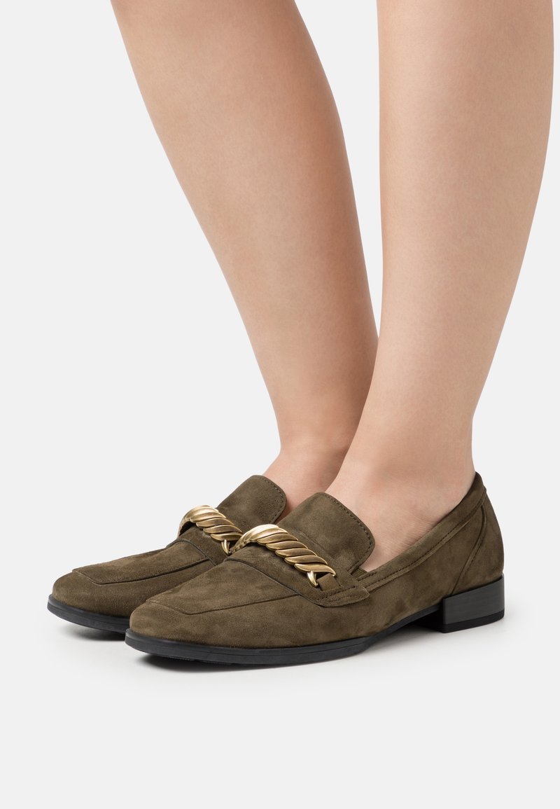 gabor-comfort-loafers-tundra-olivenmeleret-zalando-dk