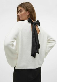 Vero Moda VMELOWEN - Maglione - snow white