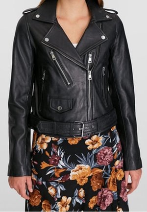 Veste en cuir - black