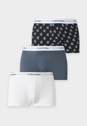 Calvin Klein Underwear, ICON 3 PACK - Kurze Boxershorts - white/black/turbulence