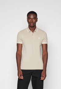 Calvin Klein Jeans TIPPING SLIM - Polokošeľa - plaza taupe