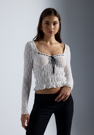 Even&Odd by Zalando Long sleeved top - white