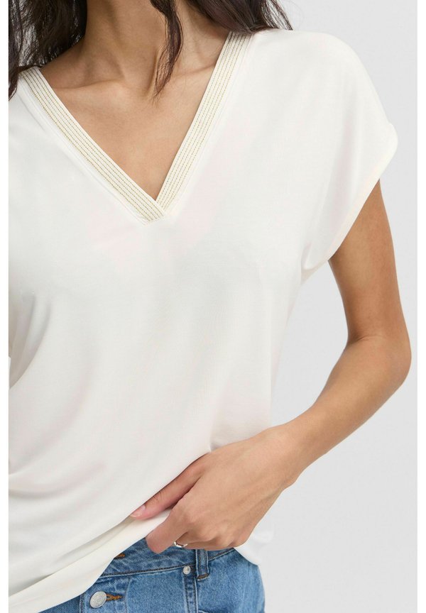 BYPERL - Basic T-shirt - marshmallow3